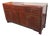 Asian Red Distressed Lacquered Sideboard, Vintage For Sale