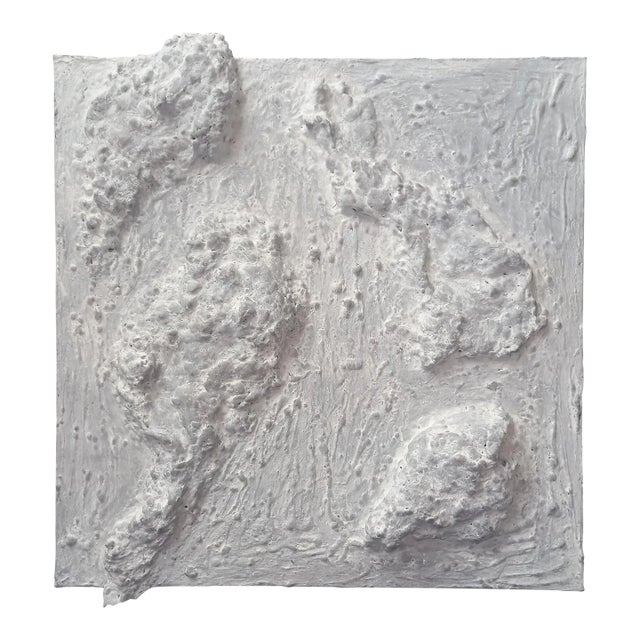 Natural Color Palette Textured & Relief Oil Painting #2 For Sale