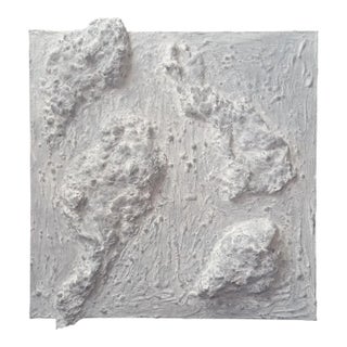 #Neutral Palette Textured & Relief Oil Painting #2 For Sale
