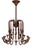 Antique Candle Chandelier, 1890s For Sale