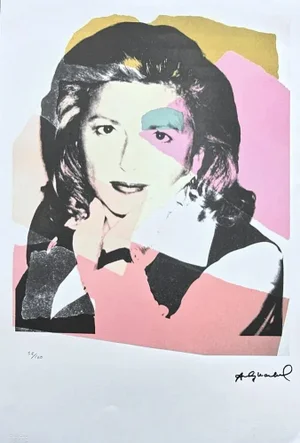 After Andy Warhol, Marcia Weisman Pink, 1980s, Lithograph