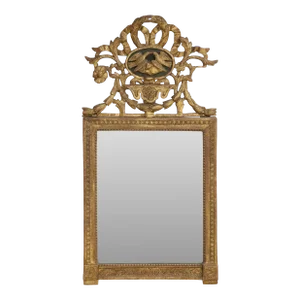 Mirror With Lovebird Crown