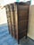 Brown Antique Oak Highboy Dresser Featuring Distinctive Serpentine Bowed Drawers and a Small Upper Side Cabinet For Sale - Image 8 of 11