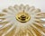 Honey Glass Ceiling Flush Mount, Germany, 1960s For Sale - Image 6 of 11