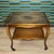 Chippendale Style Wicker and Glass Bar Trolley, 1960s For Sale - Image 9 of 9