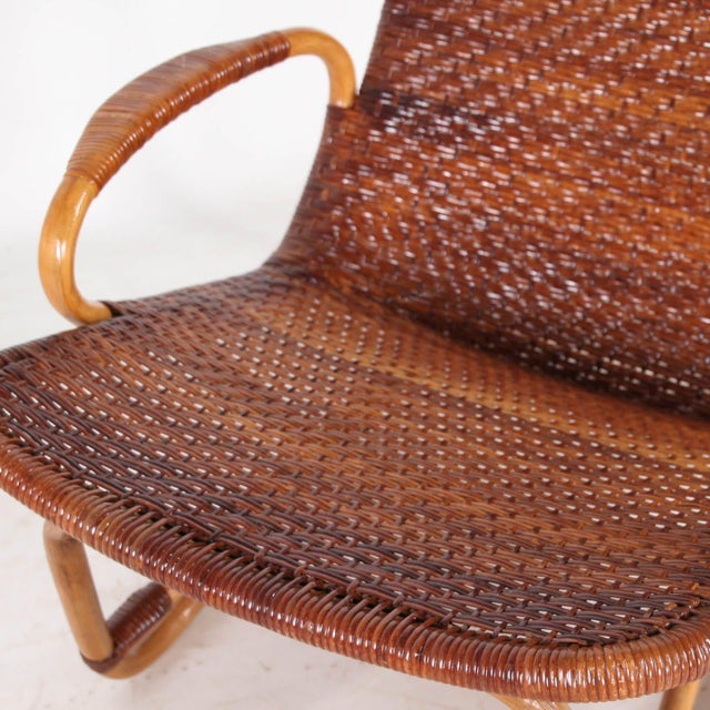 Set of Chaise Lounge and Ottoman by De Yuruzu Yamakawa, 1970s For Sale - Image 15 of 17