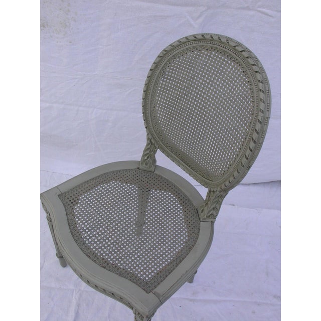 Lacquered Vienna Straw Living Room Set, 1890s, Set of 3 For Sale - Image 6 of 15