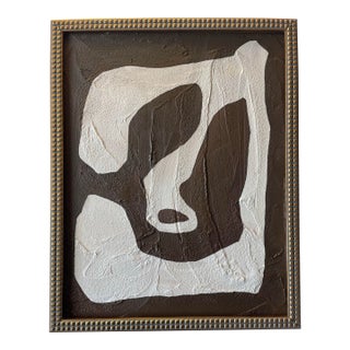 2025 "Avvizzire" Contemporary Abstract Painting on Canvas by Artist r.k. Red For Sale