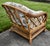 Braxton Culler Rattan Wicker Lounge Accent Chair & Ottoman Set Coastal Boho For Sale - Image 13 of 16