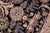 Textile Art Nouveau Floral 1990's Pak-Persian Black/Gray Wool Round Rug- 9'0'' X 9'2'' For Sale - Image 7 of 10