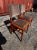Mid 20th Century Pair of Swedish Velour Upholstered Teak Dining Side Chairs For Sale - Image 4 of 5