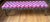Pink Vintage Hollywood Regency Style Dorothy Draper Archlace Design Tufted Bench For Sale - Image 8 of 11