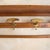 Metal Danish Modern Cherry Wood + Brass Wall-Mounted Coat Rack, 1960s For Sale - Image 7 of 9