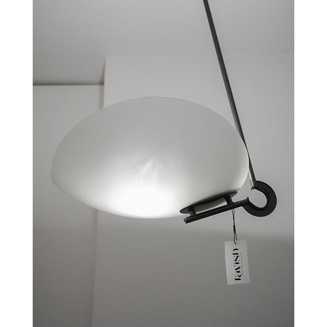 Mid-Century Modern Postmodern Ceiling Lamp by Gismondi for Artemide, 1980s For Sale - Image 3 of 6