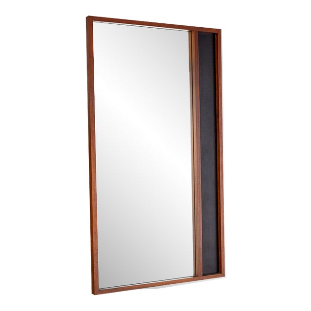 Mid Century Rectangular 55 Inch Wide Mirror | Chairish