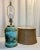 Late 20th Century Vintage Chelsea House Chinouserie Style Ginger Jar Tea Caddy Tin Table Lamp With Shade For Sale - Image 5 of 12