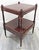 1980s Bombay Regency Style Cherry Finish Two Tier Side End Table For Sale - Image 4 of 13