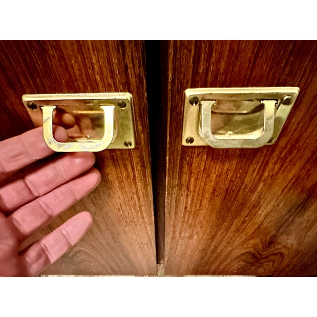 Mid-Century Modern 1960s Rosewood Arne Vodder for Sibast Cabinet-Door Credenza For Sale - Image 3 of 10