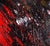 Red and Black Abstract Expressionist Composition in Acrylic on Canvas by Charles David Francis For Sale In Monterey, CA - Image 6 of 8