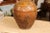 17th Century Italian Terracotta Olive Oil Jar with Yellow Glazed Spiraling Décor For Sale In Atlanta - Image 6 of 13