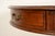 Hekman Georgian Banded Cherry Wood Pedestal Drum Side Table or Tea Table, Circa 1980s For Sale In South Bend - Image 6 of 15