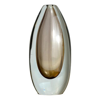 Vintage Vase by Asta Strömberg for Strömbergshyttan, 1950s For Sale