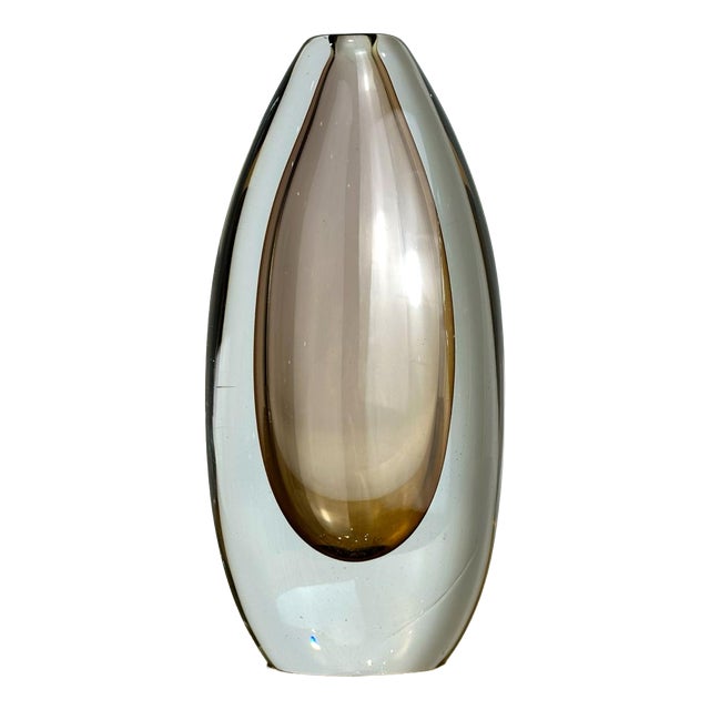 Vintage Vase by Asta Strömberg for Strömbergshyttan, 1950s For Sale