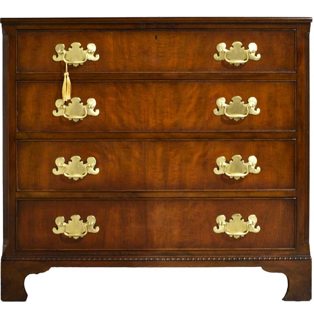 1960s Chippendale Style Mahogany Chest by Kittinger of Buffalo New York For Sale - Image 14 of 14