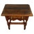 2000 - 2009 Early 20th Century Chippendale Oak Side Table For Sale - Image 5 of 12