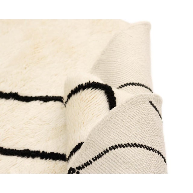 Early 21st Century Hand-Knotted Wool Rug by Azele Studio For Sale - Image 5 of 11