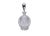 American Crystal Round Cut Glass Decanter For Sale - Image 3 of 8
