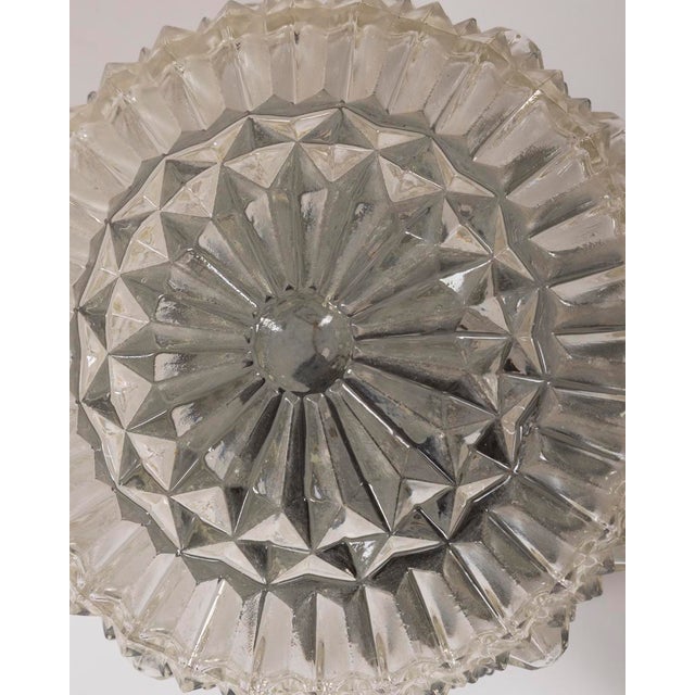 Metal Vintage Glass Wall Lamps, 1970s, Set of 2 For Sale - Image 7 of 12