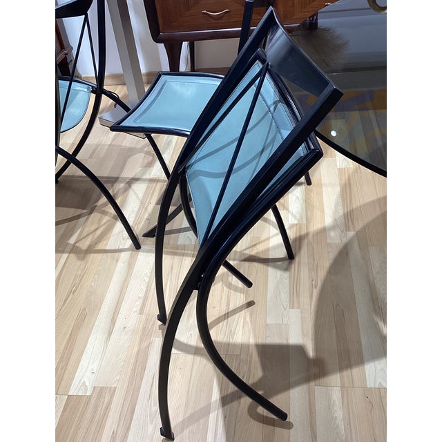 Bella Folding Chairs attributed to Cattelan, 1980s, Set of 4 For Sale - Image 18 of 18