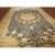 Textile 1930s Navy Blue Background Antique Oversized Ardabil Design Kerman Rug For Sale - Image 7 of 8