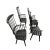 Restoration Hardware Restoration Hardware Dining Chairs- Set of 4 For Sale - Image 4 of 12