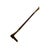 Traditional Vintage Long Shoe Horn With Sculptural Brass Leg Handle & Wood Shaft For Sale - Image 3 of 4