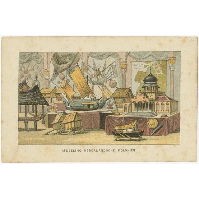Views of Amsterdam and Dutch Colonies, 1883, Paper, Set of 18 For Sale - Image 18 of 18