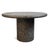 Contemporary Round Black Terrazzo Outdoor Dining Table For Sale - Image 3 of 8