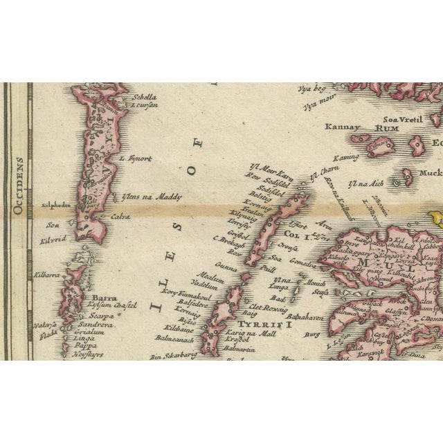 Antique Map of Scotland by Johann Baptist Homann, 1710 For Sale - Image 12 of 17