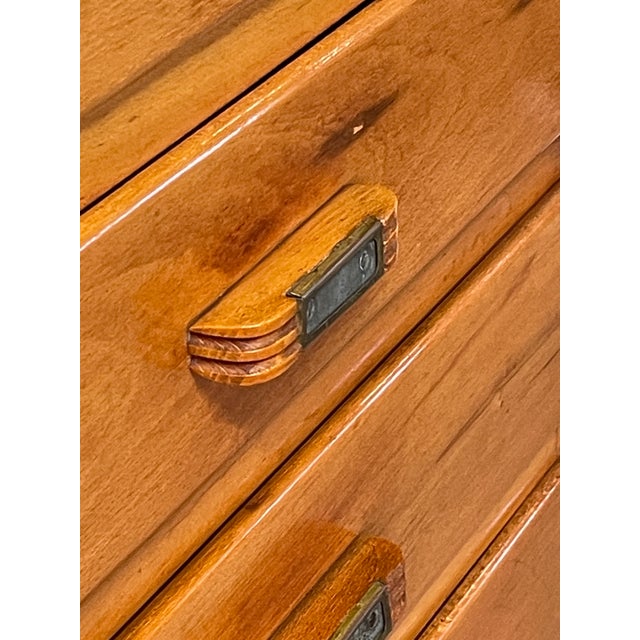 Mid-Century Modern Tall Chest of Drawers, Italy, 1950s For Sale - Image 3 of 18