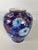 Fukagawa Vintage Fukugawa Blue and White Chrysanthemums Vase For Sale - Image 4 of 12
