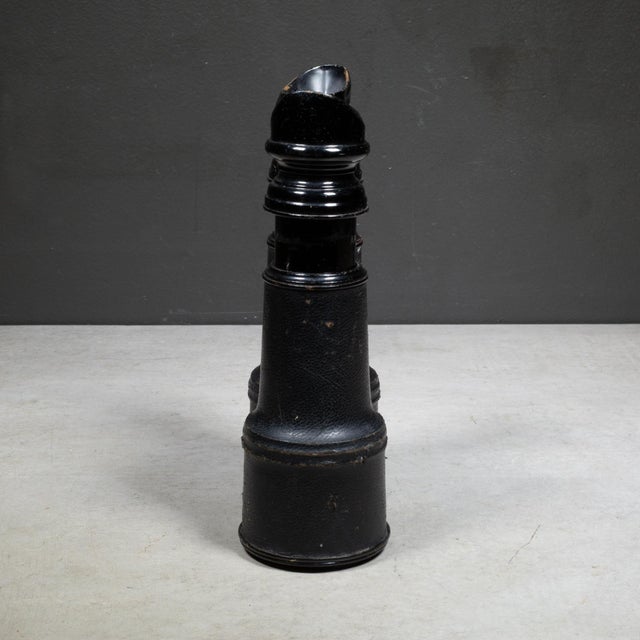 Victorian 19th C. Leather Wrapped Sportier Paris Day Night Binoculars c.1880s For Sale - Image 3 of 9