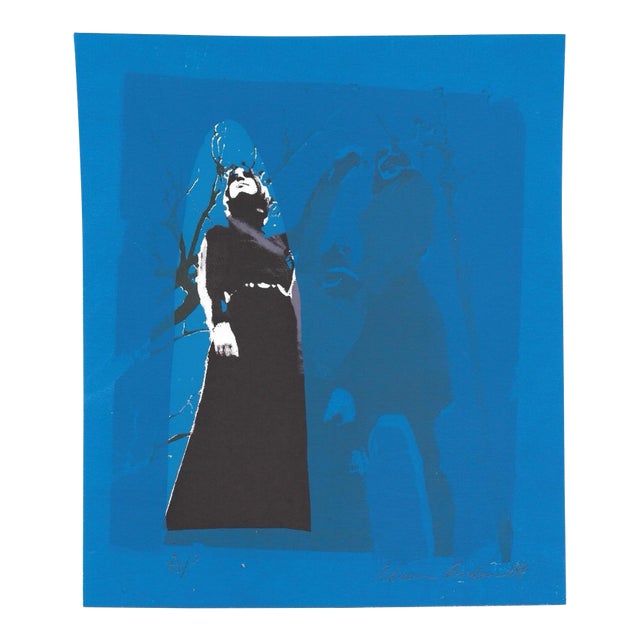 1969 Adrienne Anderson Pop Art Serigraph Artist Proof For Sale