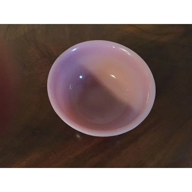 19th Century Chinese Pink Peking Glass Bowl For Sale - Image 9 of 11