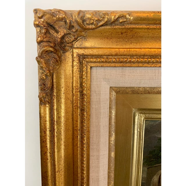 19th Century James Kerr Lawson Oil on Board Painting, Framed For Sale - Image 9 of 12