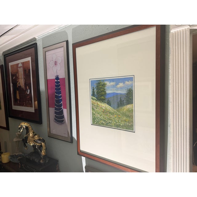 1980s Large Oil Painting John Pittman For Sale - Image 16 of 17