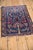 Blue Antique Fine Kerman Square Rug Mat - 1'10" x 2'7" For Sale - Image 8 of 9