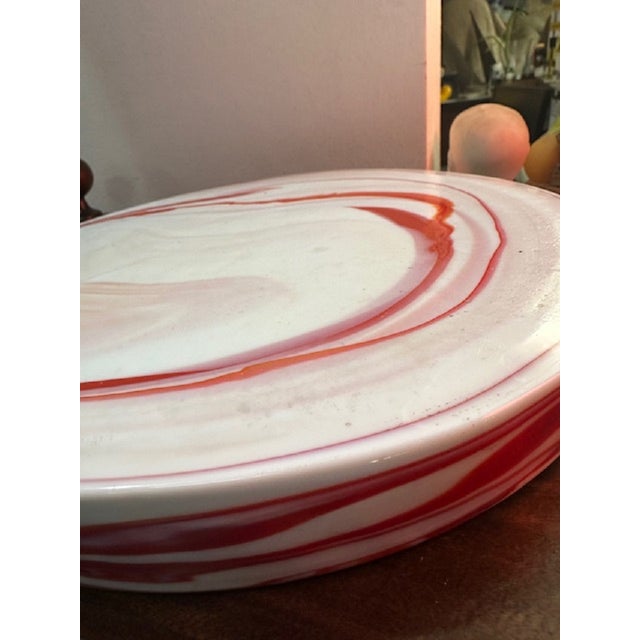 Murano Glass Plate and Bowl by Sergio Asti for Venini, 1970s For Sale - Image 9 of 10