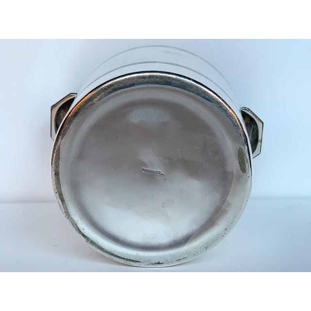 Wiskemann Art Deco Silver-Plated Champagne Bucket For Sale - Image 10 of 11