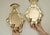 Metal Large Mid-Century Modern Baroque Swedish Brass Sconces, Set of 2 For Sale - Image 7 of 9